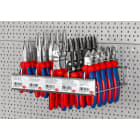KNIPEX - Présentoir mural vide pour paroi perforée pour 5 x 6 pinces compactes