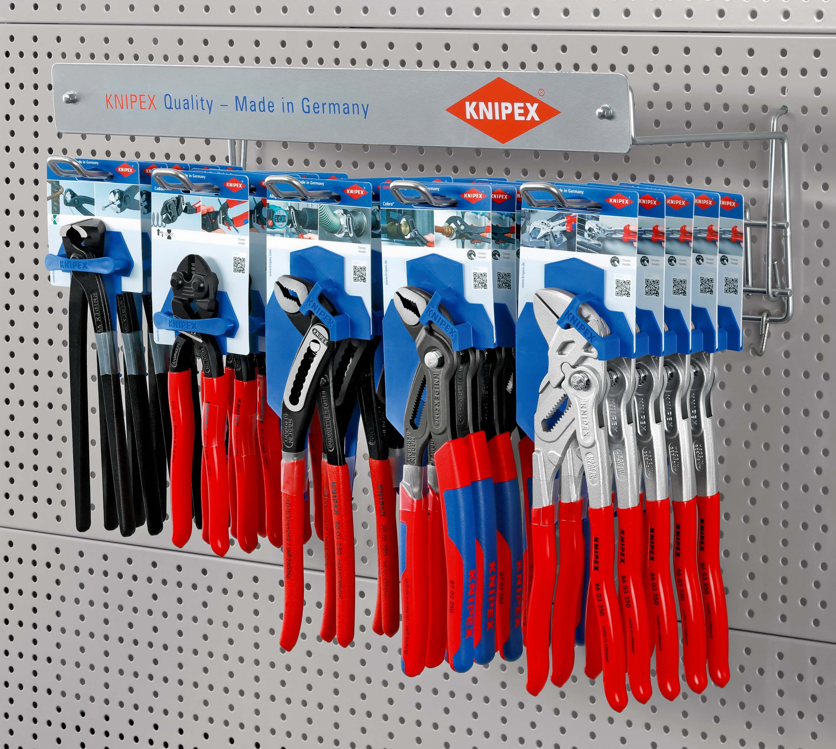 KNIPEX - Présentoir mural pour 4 x 6 pinces sur carte LS