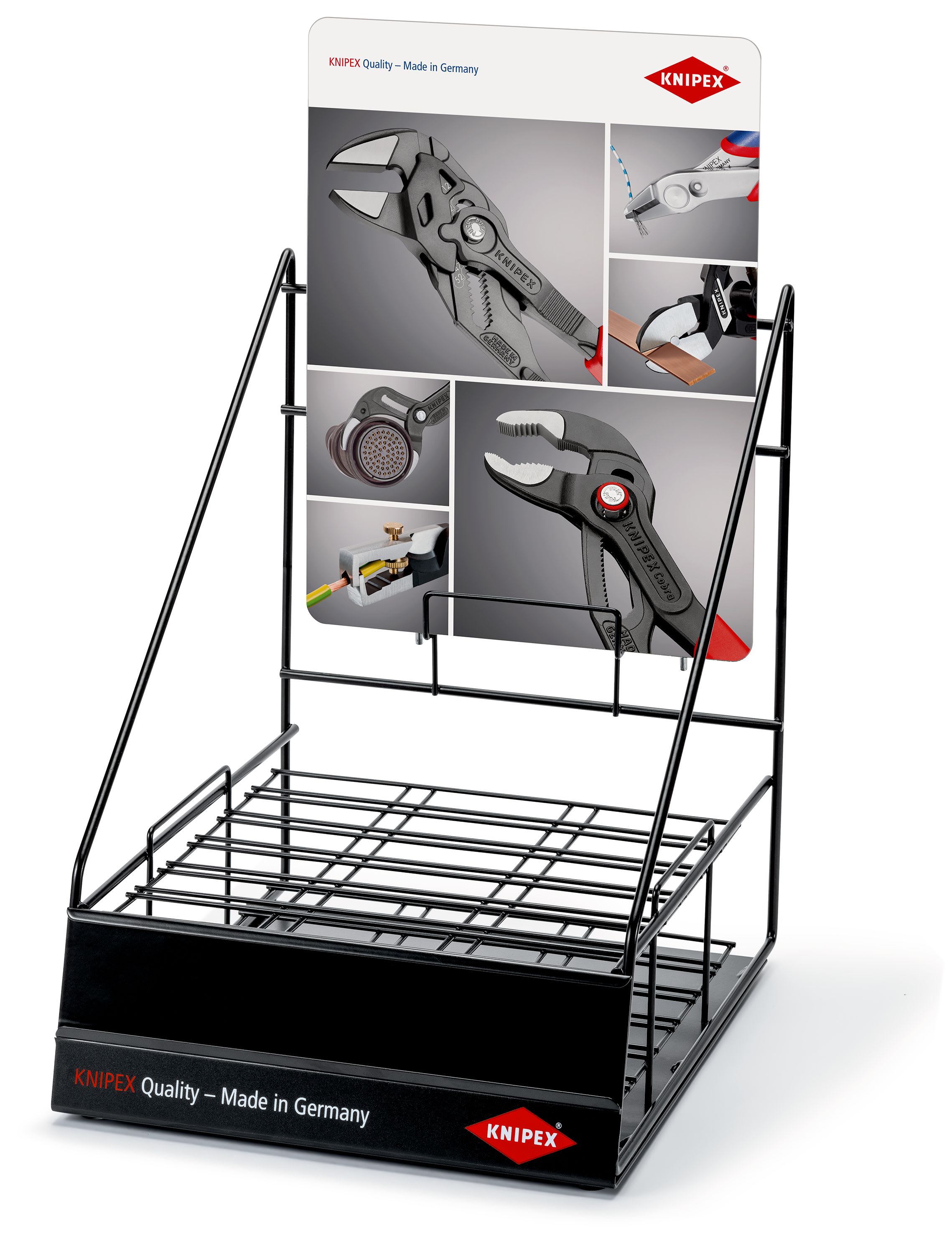 KNIPEX - Présentoir vide pour comptoir ou linéaire pour pinces avec finition 0 / 1 / 3