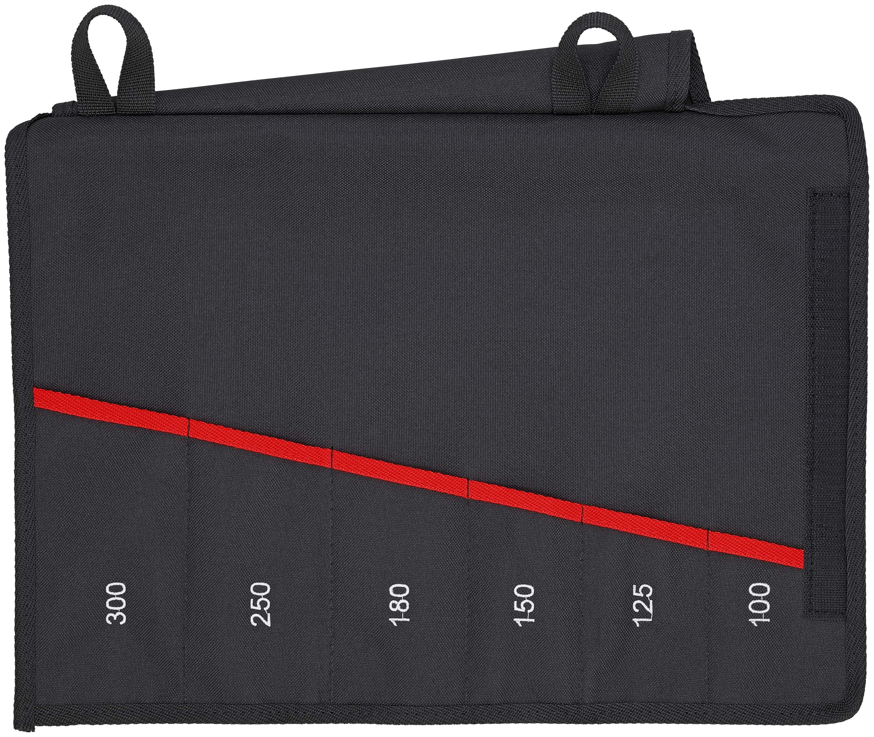 KNIPEX - Trousse en polyester pour 5 pinces-clés - Vide - L x H: 430 x 325mm