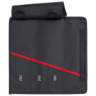 KNIPEX - Trousse en polyester pour4 KNIPEX TwinGrip - Vide - L x H: 325 x 325mm