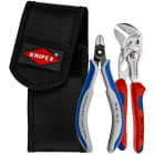 KNIPEX - Porte outils pour ceinture avec 2 pinces pour retirer les colliers de serrage