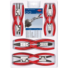 KNIPEX - Jeu de 8 pinces pour circlips (Modèle 44 / 46) sur plateau thermoformé