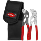 KNIPEX - Pochette ceinture a outils avec lot de 2 mini-pinces : 87 01 125 et 86 03 125