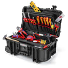 KNIPEX - Mallette à outils "Robust26 Move" Électricien - Antichoc - Etanche poussière/eau