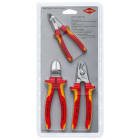 KNIPEX - Lot de 3 pinces isolées 1000V. 70 06 160 / 78 03 125 / 95 16 160
