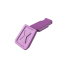 KNIPEX - 10 ColorCode clips violets pour gaines tri-matières KnipeXtend