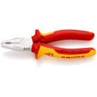 KNIPEX - Pince universelle 160mm avec tranchant - Bi-matière - Chromée - Isolée 1000V