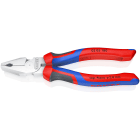 KNIPEX - Pince universelle à forte démultiplication 180mm - Tri-matière - Chromée
