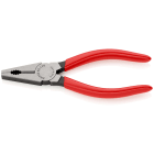 KNIPEX - Pince universelle 140mm avec tranchant - Gainage PVC - Tête polie
