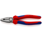 KNIPEX - Pince universelle 200mm avec tranchant - Bi-matière - Tête polie