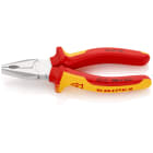 KNIPEX - Pince universelle 160mm avec tranchant - Bi-matière - Chromée - Isolé 1000V - SC