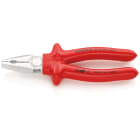 KNIPEX - Pince universelle 200mm avec tranchant - Surmoulee - Chromee - Isolee 1000V