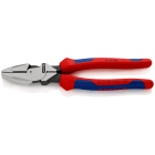 KNIPEX - Pince universelle "Linesman's" 240mm avec tranchant - Bi-matière - Sur carte