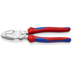 KNIPEX - Pince universelle Linesman's 240mm - Sertissage - Gainage bi-matiere - Chromee