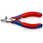 KNIPEX - Pince à dénuder pour l'électronique 0,1>0,8mm² 140mm - Bi-matière - Polie miroir