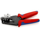 KNIPEX - Pince à dénuder 4 couteaux de forme 0,03 à 2,08mm² / AWG 32-14 195mm Bi-matière