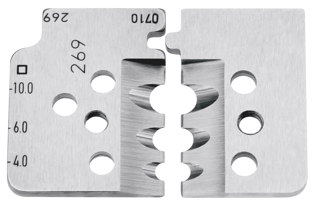 KNIPEX - Jeu de lames pour pince a denuder de precision avec couteaux de forme 12 12 12