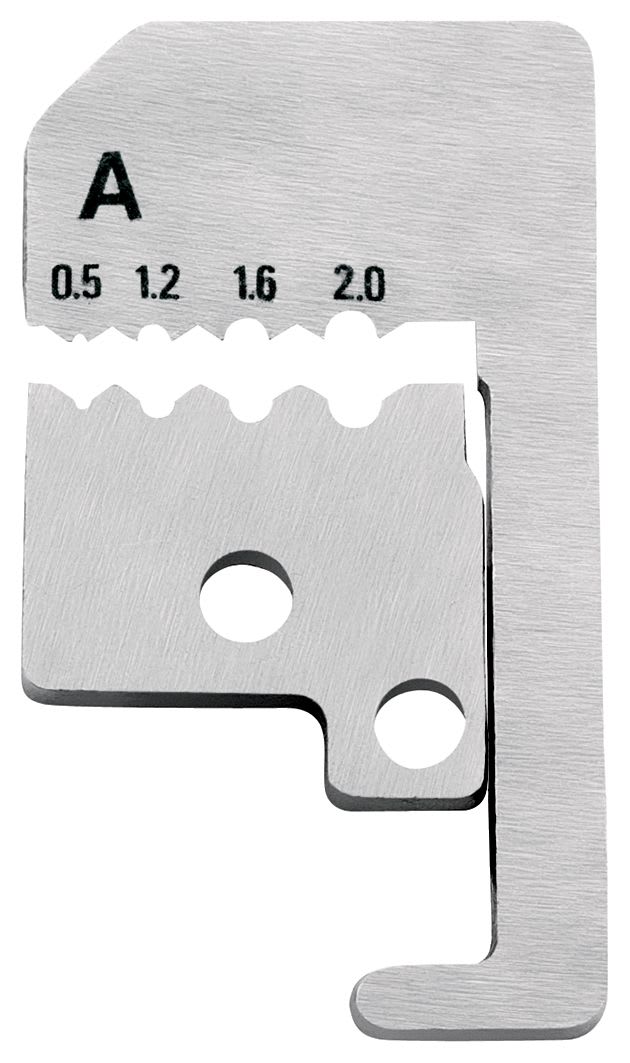 KNIPEX - Jeu de lames pour pince à dénuder de précision avec couteaux de forme 12 11 180