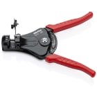 KNIPEX - Pince à dénuder 2 couteaux de forme 0,5-0,75/1/1,5/2,5/4/6mm² - 180mm - Noire
