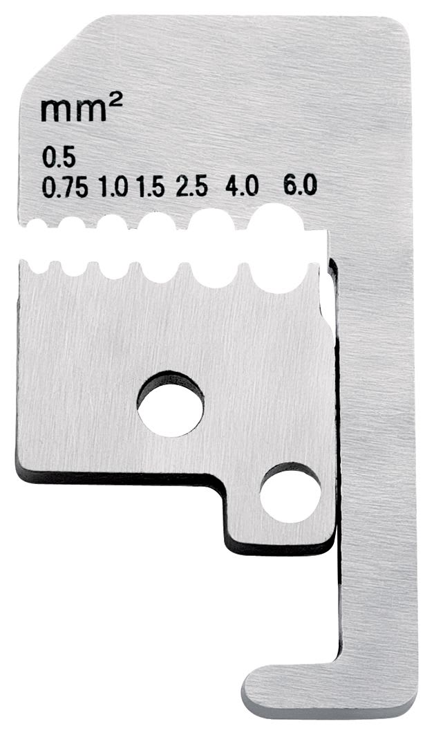 KNIPEX - Jeu de lames pour pince à dénuder de précision avec couteaux de forme 12 21 180