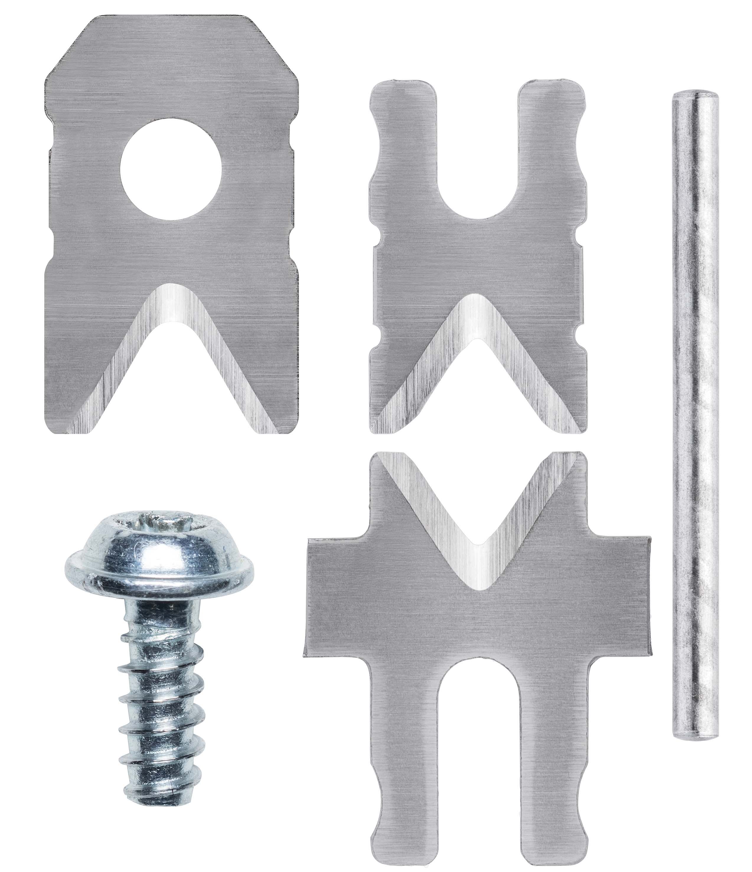 KNIPEX - Lot de lames de rechange pour pince à dénuder automatique câbles plats 12 64 180