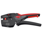 KNIPEX - Pince à dénuder automatique 10mm² et à sertir les embouts de 0,25 à 4mm²