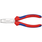 KNIPEX - Pince a degainer et a denuder cables ronds - 165mm - Bi-matiere - Chromee