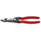 KNIPEX - Pince multifonctions 5 en 1 - 200mm - Saisit, coupe et dénude - Gainage PVC