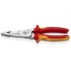 KNIPEX - Pince multifonctions 5 en 1 - 200mm - Saisit, coupe et dénude - Bimat - 1000V