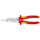 KNIPEX - Pince multifonctions 6 outils en 1 - 200mm - Bi-matière - Chromée - Isolée 1000V