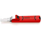 KNIPEX - Outil à dégainer câbles ronds de Ø8 à 28mm avec lame crochet - 130mm Boitier ABS