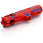 KNIPEX - Outil à dégainer universel câbles Ø8à13mm avec couteau - 125mm Boitier ABS - SC