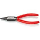 KNIPEX - Pince à becs courts et ronds 140mm Gainage PVC Atramentisée noire Tête polie SC