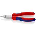 KNIPEX - Pince a becs courts et ronds - 160mm - Bi-matiere - Chromee - Pointes lisses