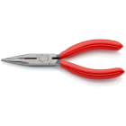 KNIPEX - Pince à becs demi-ronds 140mm avec tranchant (Dureté 61HRC) - Gainage PVC