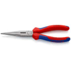 KNIPEX - Pince à becs demi-ronds 200mm avec tranchant (Dureté 61HRC) - Bi-matière