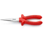 KNIPEX - Pince à becs demi-ronds 200mm avec tranchant - Gainage surmoulé -Isolée 1000V