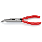 KNIPEX - Pince à becs demi-ronds 200mm coudés 40° avec tranchant - Gainage PVC - SC