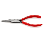 KNIPEX - Pince pour téléphone avec becs 1/2 ronds - 160mm - Gainage PVC - Intérieur strié