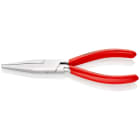 KNIPEX - Pince à becs longs avec becs plats 160mm - Gainage PVC - Chromée - Très robuste