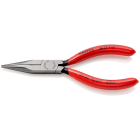 KNIPEX - Pince à becs longs avec becs demi-ronds 140mm - Gainage PVC - Tête polie