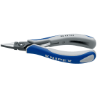 KNIPEX - Pince de préhension de précision - Becs plats lisses - 130mm - Gaines bi-matière