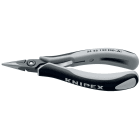 KNIPEX - Pince de préhension de précision - Becs demi-ronds - 130mm - Bi-matière ESD