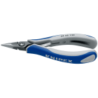 KNIPEX - Pince de préhension de précision - Becs demi-ronds - 130mm - Gainage bi-matière