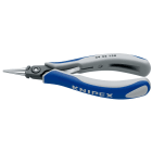 KNIPEX - Pince de préhension de précision - Becs ronds - 130mm - Gainage bi-matière