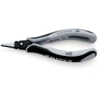 KNIPEX - Pince de préhension de précision - Becs plats striés - 130mm - Bi-matière ESD