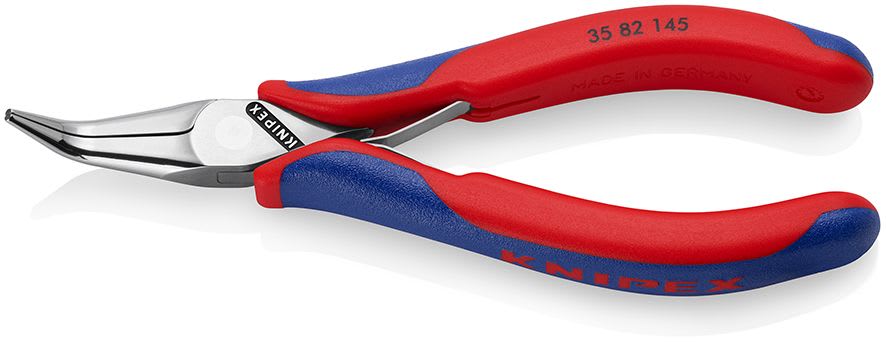KNIPEX - Pince de préhension - Becs demi-ronds lisses 45° - 145mm Gainage bi-matière