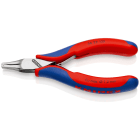 KNIPEX - Pince de montage pour l'électronique - 125mm - Bi-matière - Coupe fixe à 1,6mm