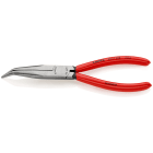 KNIPEX - Pince de mécanicien 200mm - Becs demi-ronds striés coudés 40° - Gainage PVC